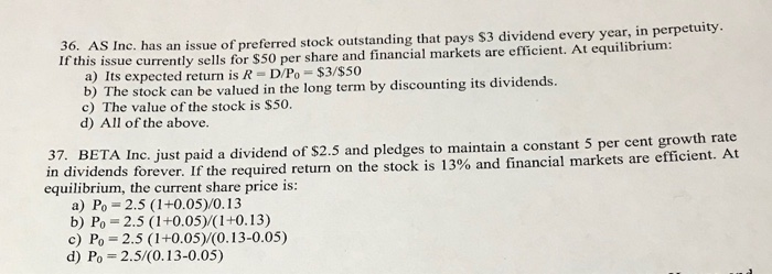 some clarification on what the answers were and why. thanks! (Also to