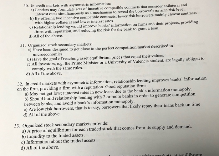 This is an old test we took and I would just like