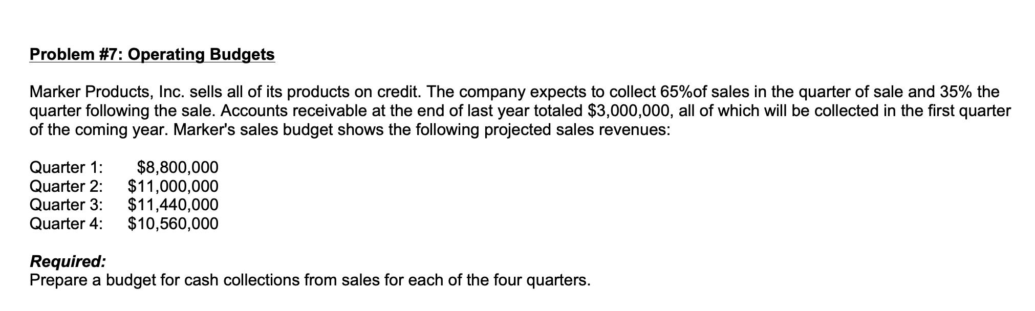 1. Use your plan of action to solve each problem, clearly outlining