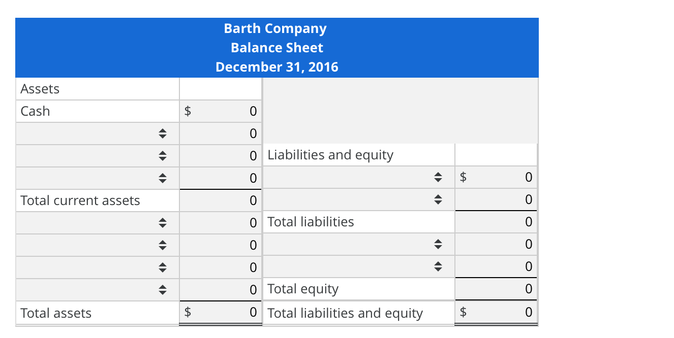 year-end account balances at December 31, 2016. Prepare the 2016 income statement