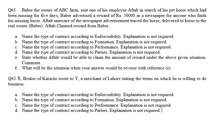 Solve Question # 1 Complete Answer should be accurate please Note: Subject