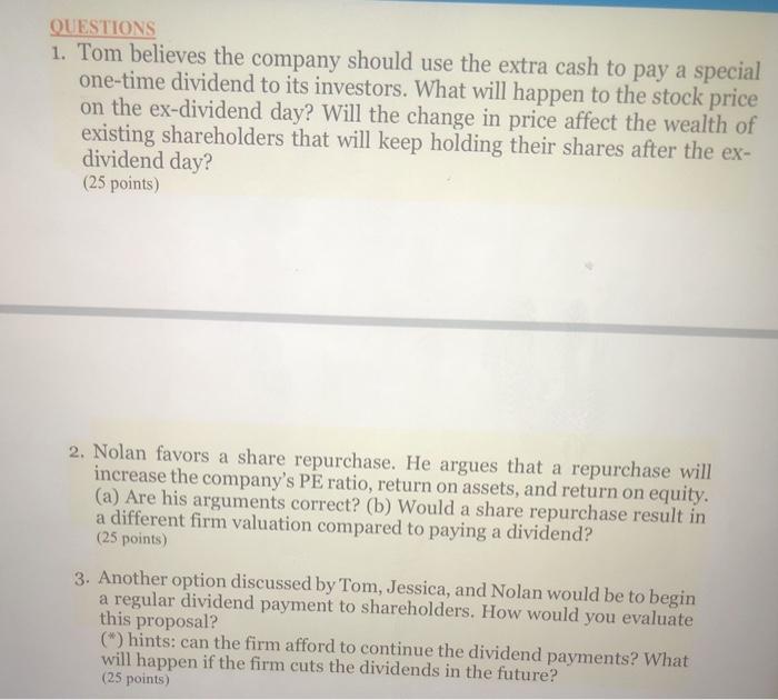 Thanks! ETI PAYOUT DECISION Electronic Timing, Inc. (ETI), is a small company