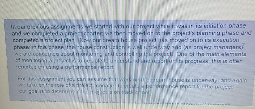 below is the table I created that the question is referring