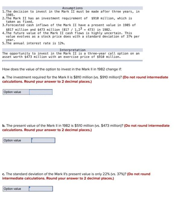  just need the first example with 810 million and 910 million.