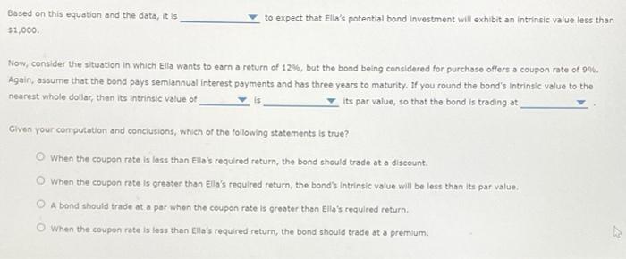 the equation.Thank you so much! Complete the following table by identifying the