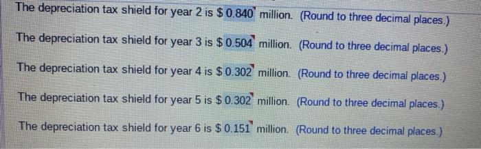 The firm expects that this equipment will have a useful life of