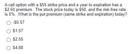 Part A: Part B Part C Part D Part E A call