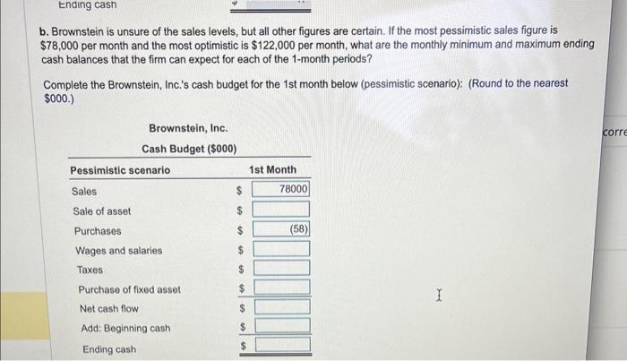 of $24,000 in the next month and a $18,000 purchase of fixed