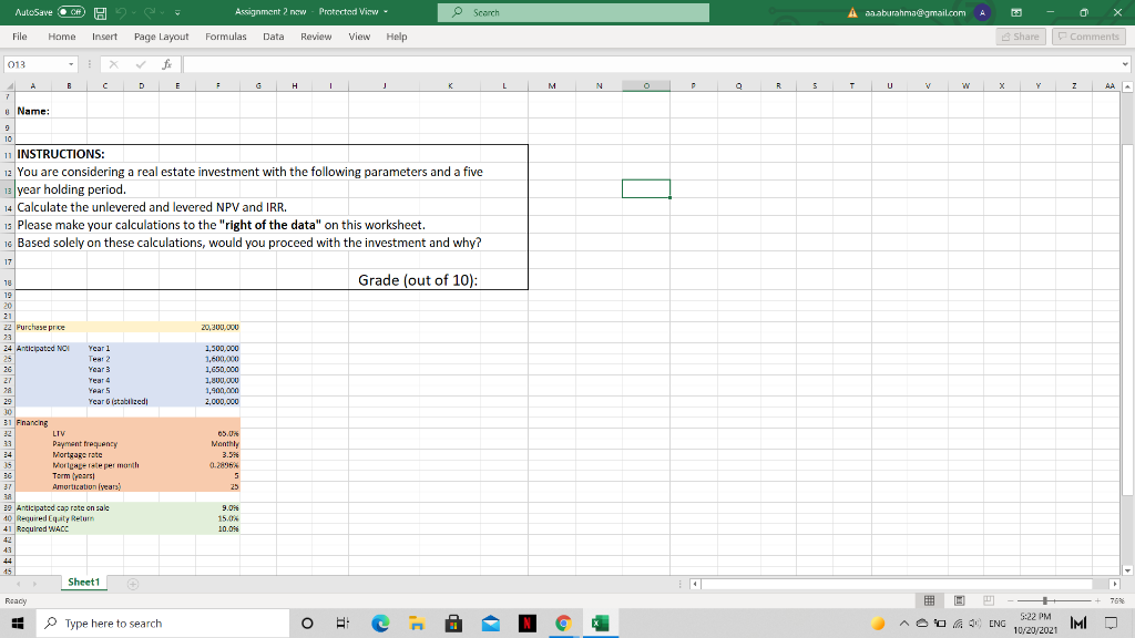  AutoSave C H - Assignment 2 now. Protected View - o