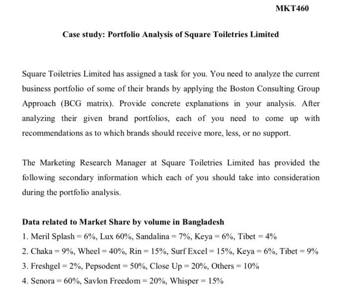 please show BCG matrix use the numbers mentioned their is it ok