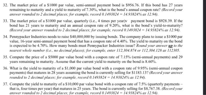 Please answer all questions. will thumbs up if right! 32. The market