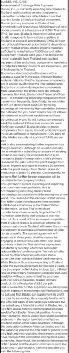 OF POS- SIBLE EXCHANGE RATES CURRENCY British pound Japanese yen Thai baht