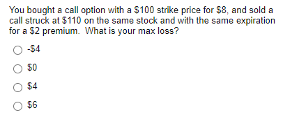 Part A Part B Part C You bought a call option with
