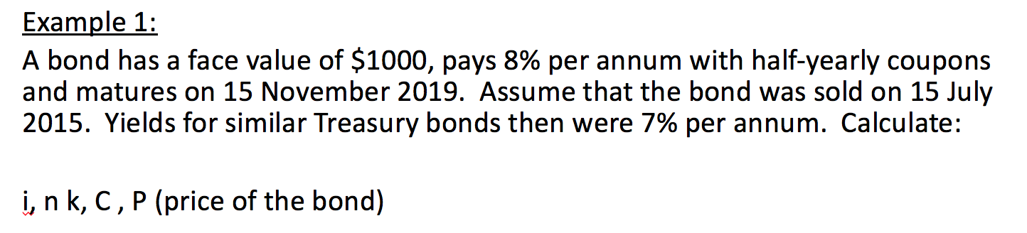 This is question about Treasury Bonds Pricing. Can anybody explain about K