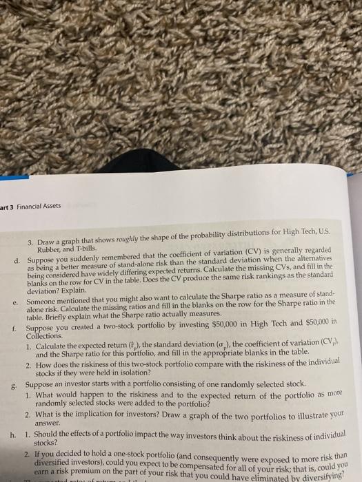 of Return INTEGRATED CASE MERRILL FINCH INC. 8-23 RISK AND RETURN Assume