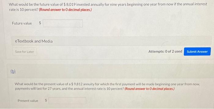 can u please show me the work/problem thru excel thank you What