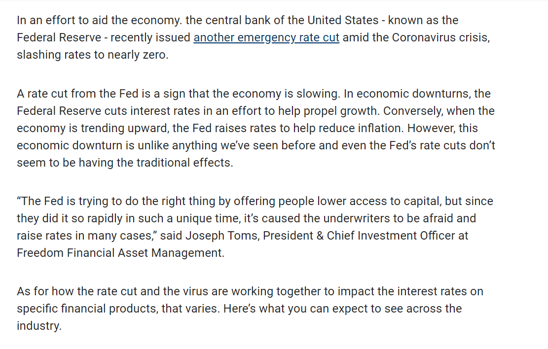 need help with this article, please. Write a paragraph starting with: the