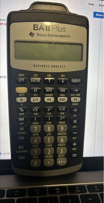 bond? b. If the yieid to maturity changes to th. what wil