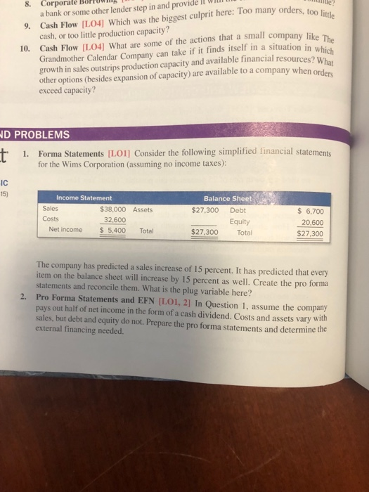 Problems 1, 2, 3, 4, 12, 13, 15, 19 & 20 would