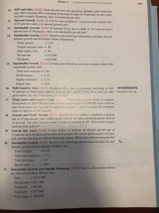 here: Too many orders. 10. Cash Flow [L04] What are some of