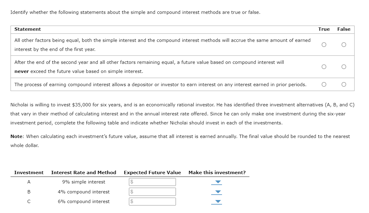 of four time-value-of-money variables. Which of the following is not one of