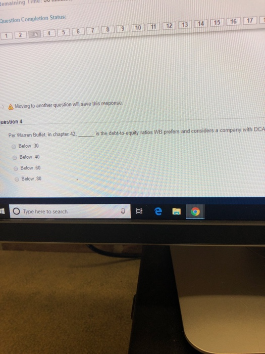 assumptions O Good asset numbers Good revenue numbers > Moving to another