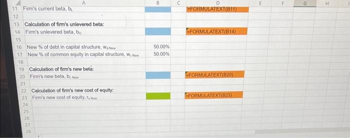 of 25% debt and 75% equity; however, the CEO believes that the