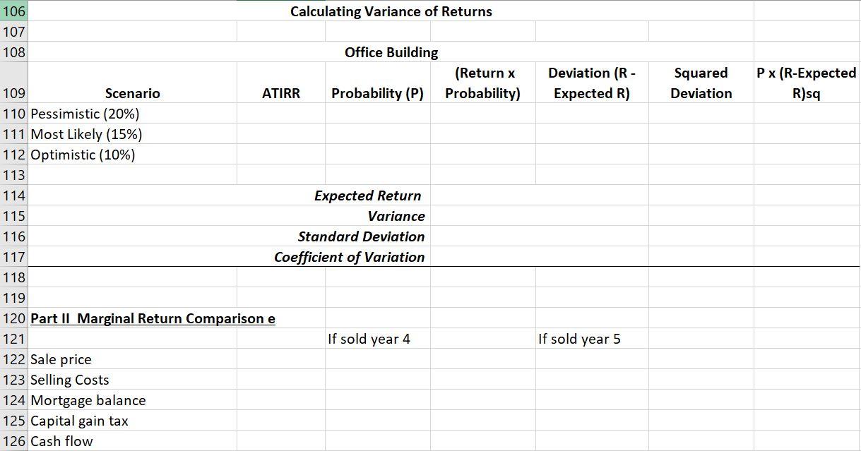 for V&C would be 20%. Let's assign the probability of occurrence as
