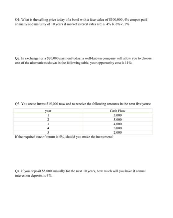  No need for steps. only last answer. QI: What is the