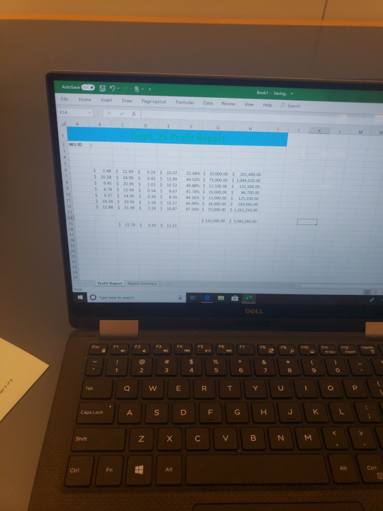  Book1 - Saving... AutoSave File Home 2 Insert 8 Draw ..