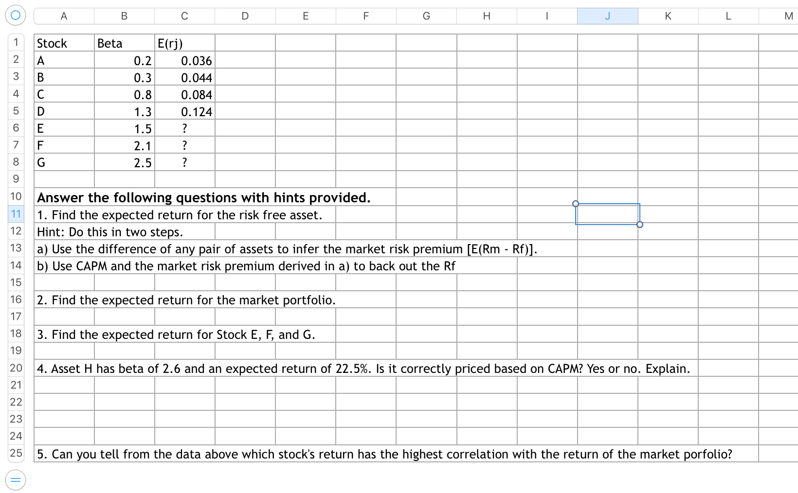  A B D E F G . 1 J K L