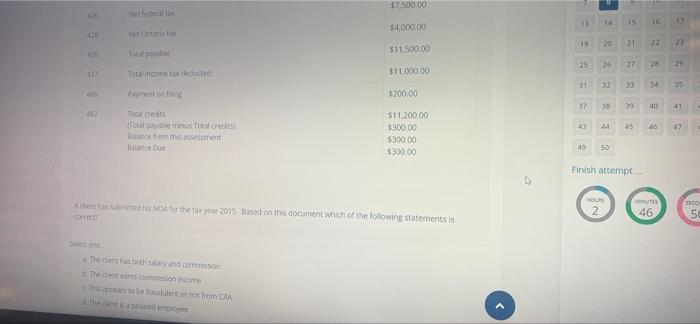 15 T451 E0B) 16 17 Cirada feverency NOTICE OF ASSESSMENT Agence devenue