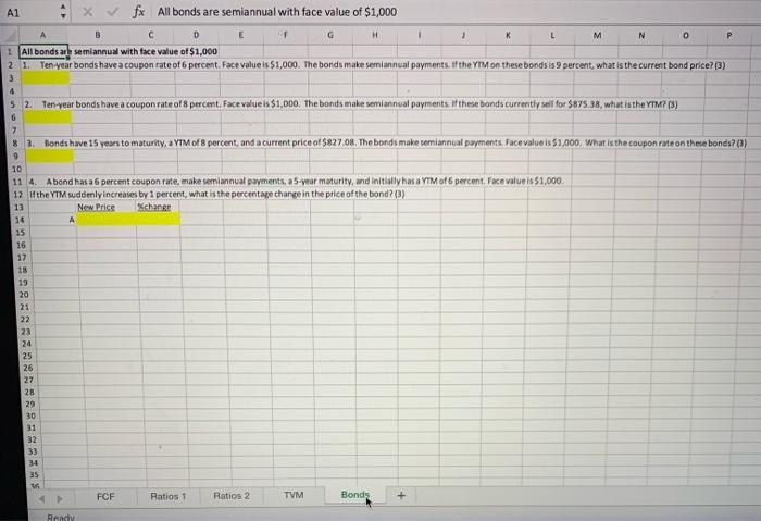 step, you can do your work in that yellow cell. 5 Where