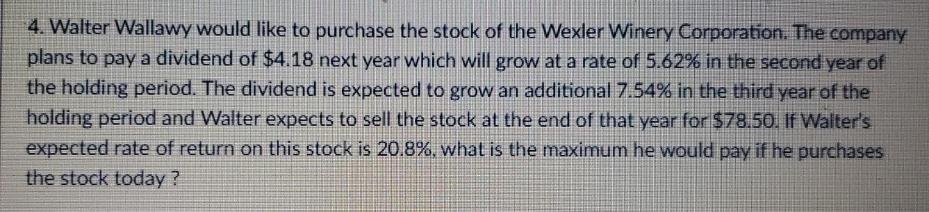Old MathJax webview please answer in formulas or financial calculator values and