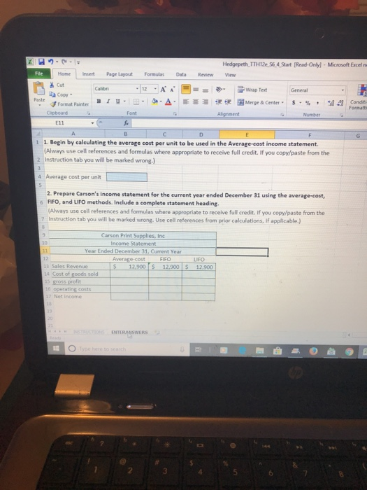 Layout Formulas Data Review View Cut a Copy 12A Wrap General Calibri