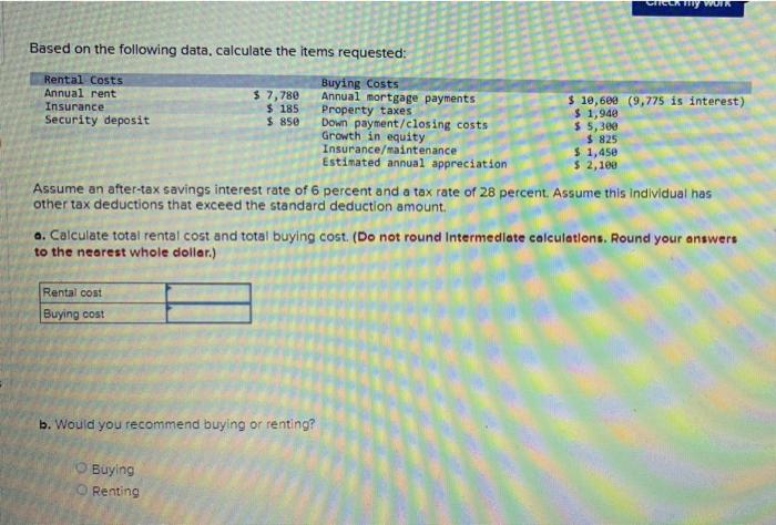 Buying Cats Annual rent 5,280 annual sorts $ 10,5 ts interest Insurance