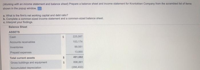  2:4 two missing boxes help (Working with an income statement and