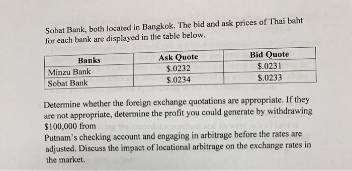 to know which one of them is the most profitable. Thus, he