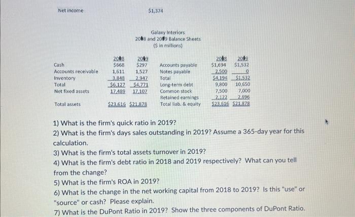 please i need answer asap with calculations Galaxy interiors 2008 and 2049