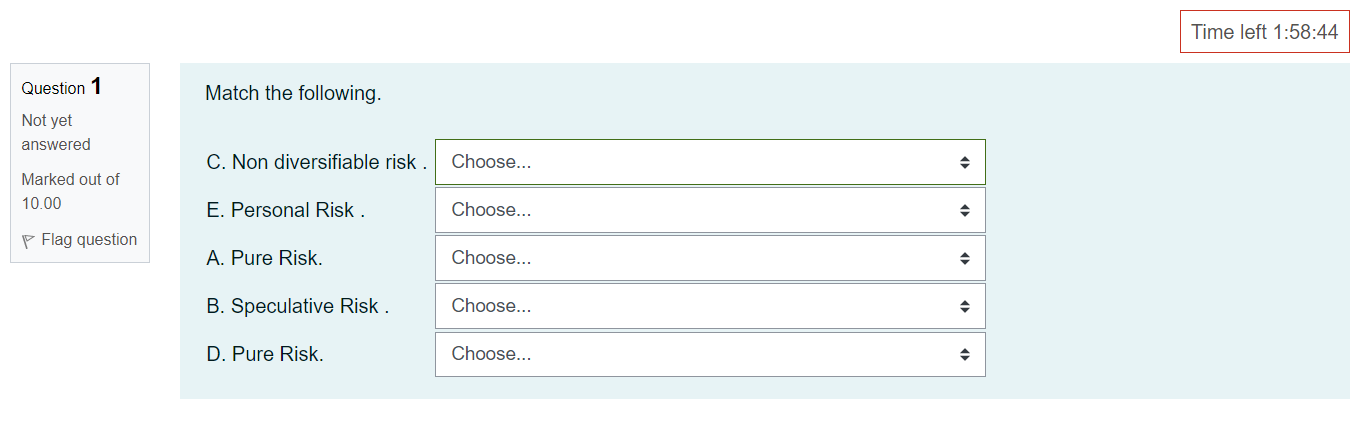  Choose. It will affect only individuals or small groups It's a