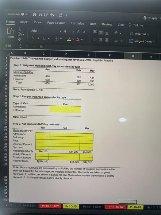  AutoSave BESU Chapter 1 Home Insert Draw Page Layout Formulas Data
