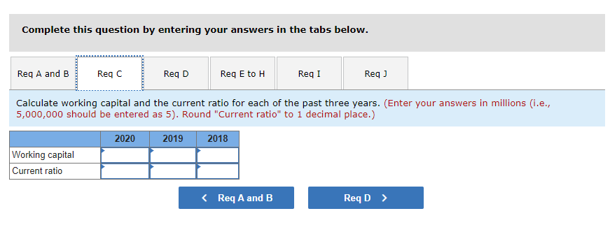 2019, 2018 (in millions) Current assets Other assets Total assets Current liabilities