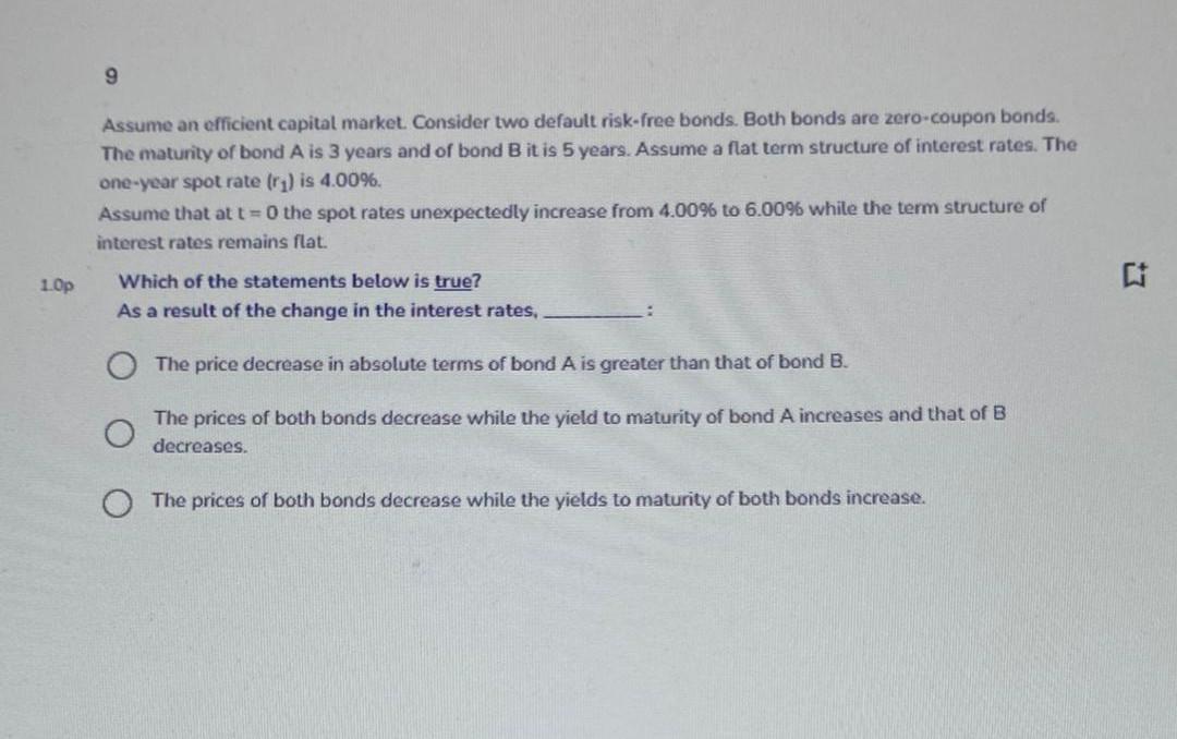  give answer in 15 mins i will give upvote 9 Assume