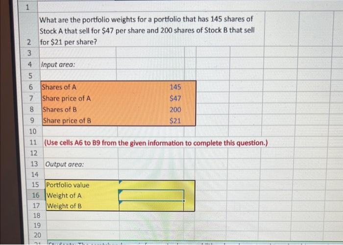 you must use an Excel formula: 1. Begin each formula with an