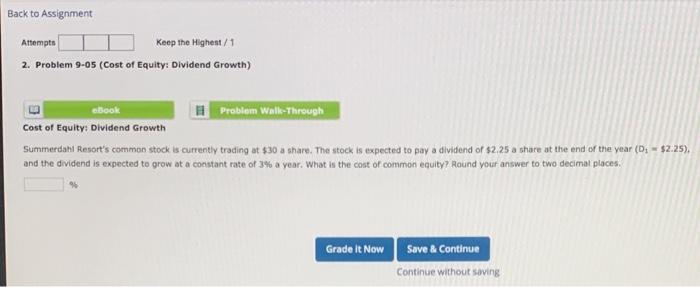 please answer correct to two decimal place Back to Assignment Attempts Keep