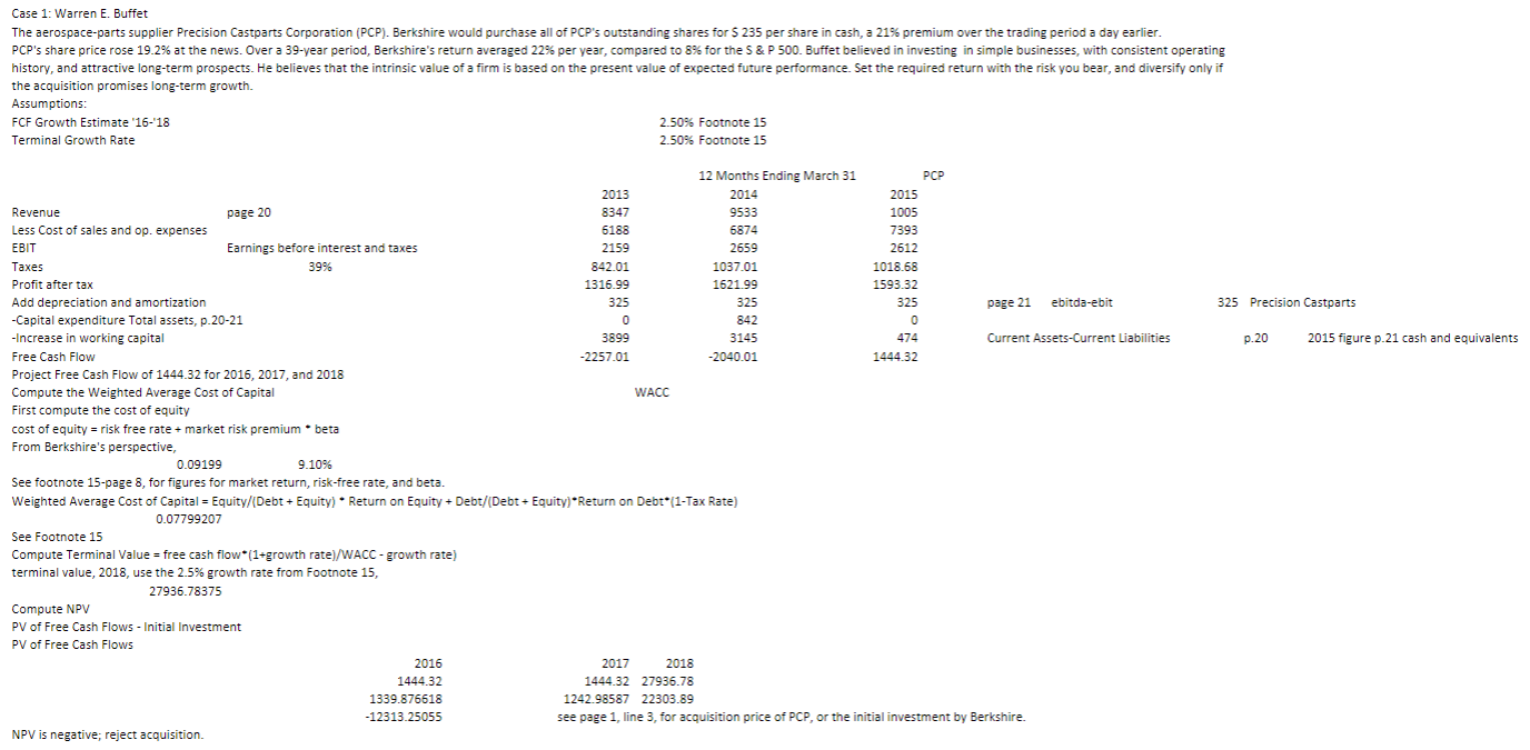 cases below, thank you for your help. _______________________________________________________________________________________________________________________________ Case 1: Compute the