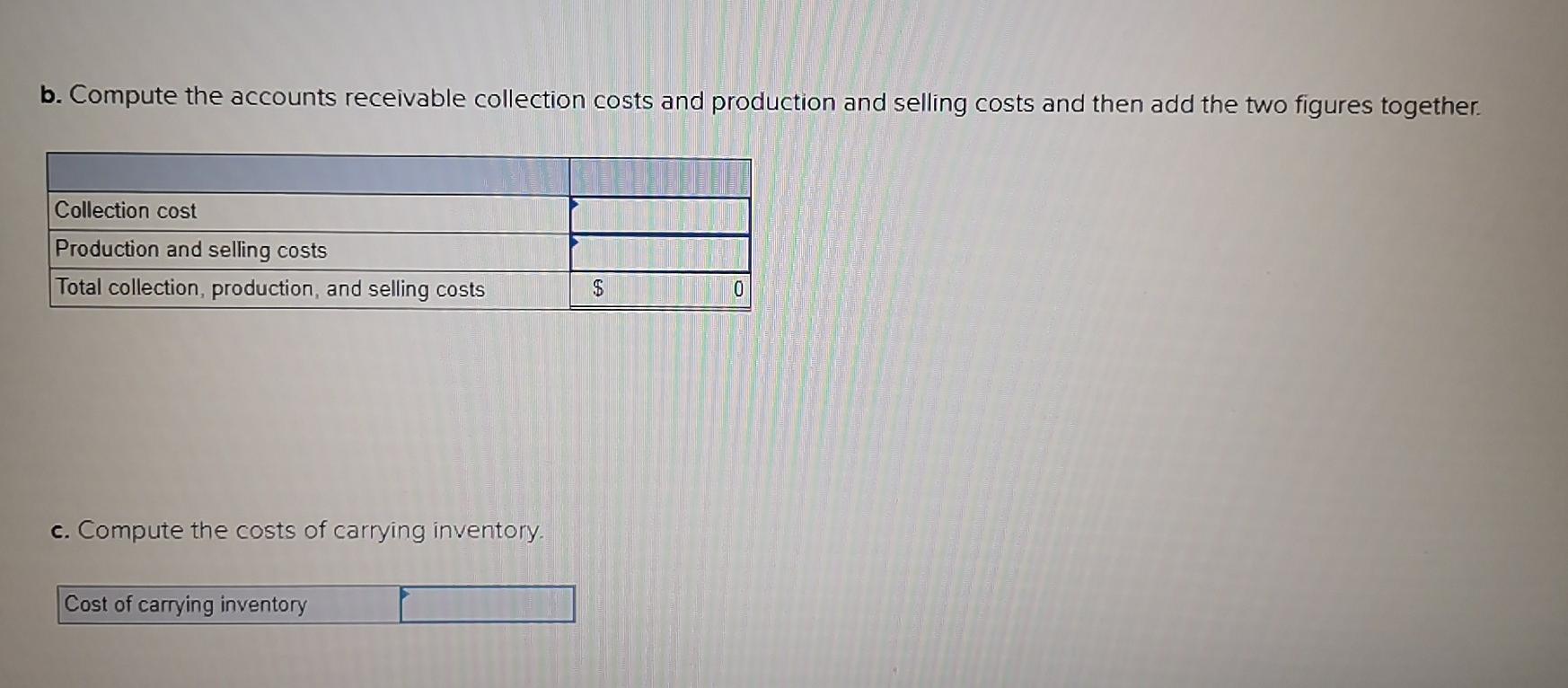 policy and return on investment (LO7-4] Global Services is considering a promotional