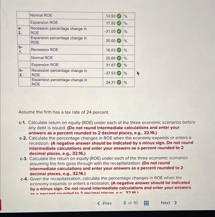 debt outstanding and a total market value of $308,100. Earnings before interest