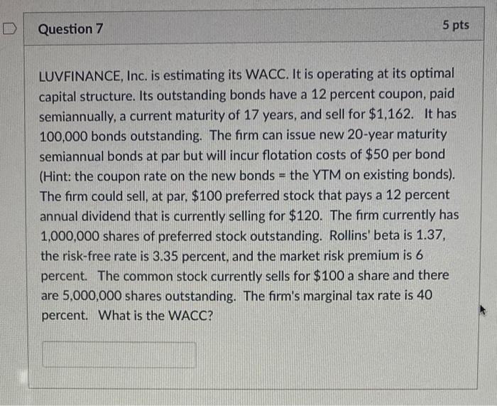 Please round at the very end, not at every step. Thank you.