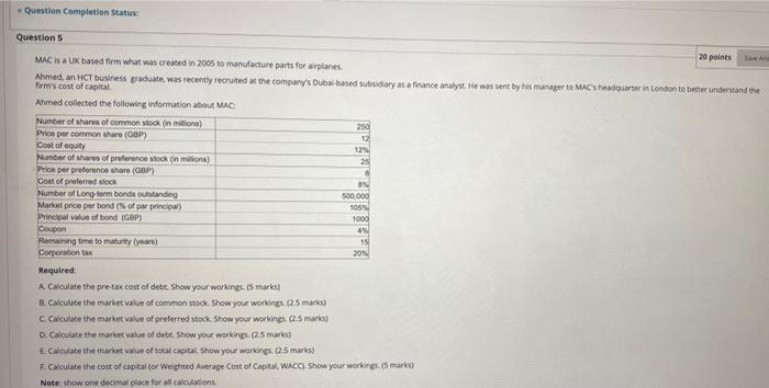parts for a planes Ahmedan HCT business graduate was recently recruited at